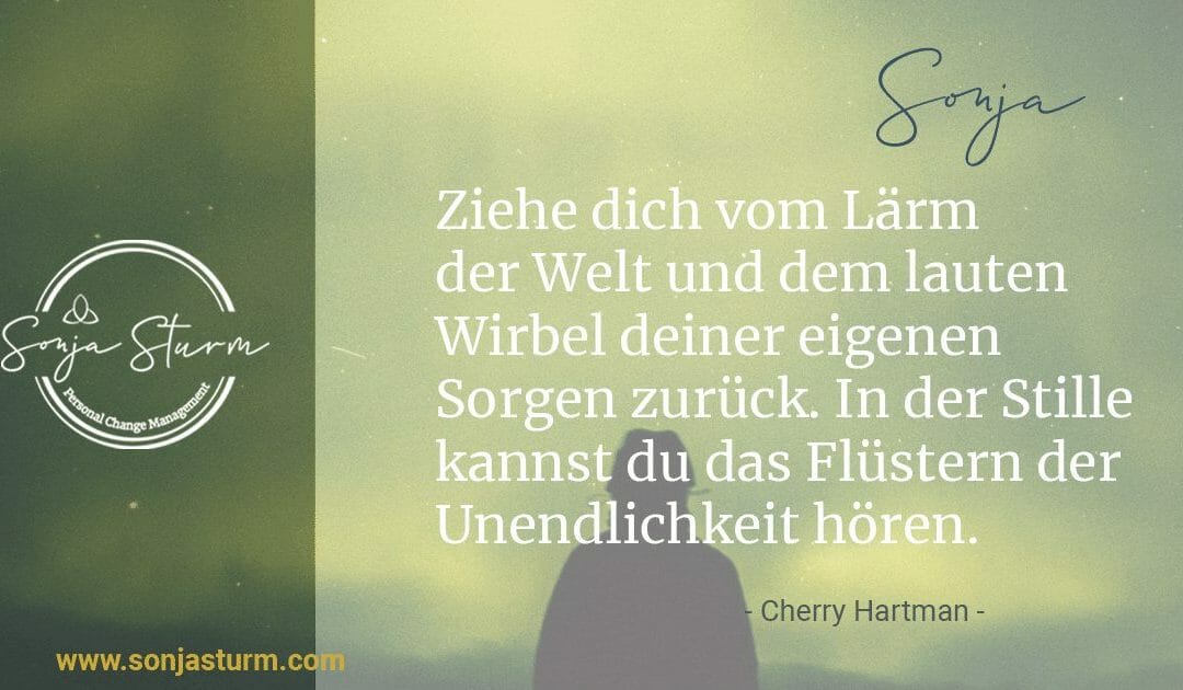 Finde Kraft in der Stille.